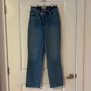 Abercrombie & Fitch The 90s Straight Ultra High Rise Jeans Curve Love 27/4